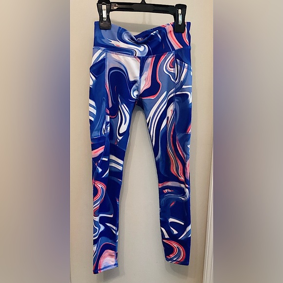 😊Like new colorful Swirl Leggings by Athletic.Bundle Deals! - Picture 1 of 3
